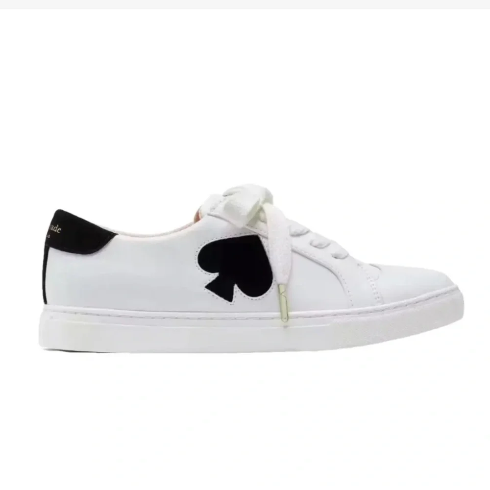 Kate Spade Fez White and Blue Sneakers - Picture 1 of 14